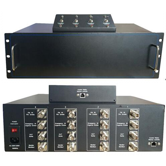  郑场镇FM应急广播插播控制器