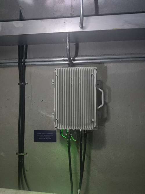  郑场镇电力管廊覆盖漏缆方式案例